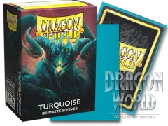 Standard Sleeves - Turquoise - 100CT - Dragon Shield